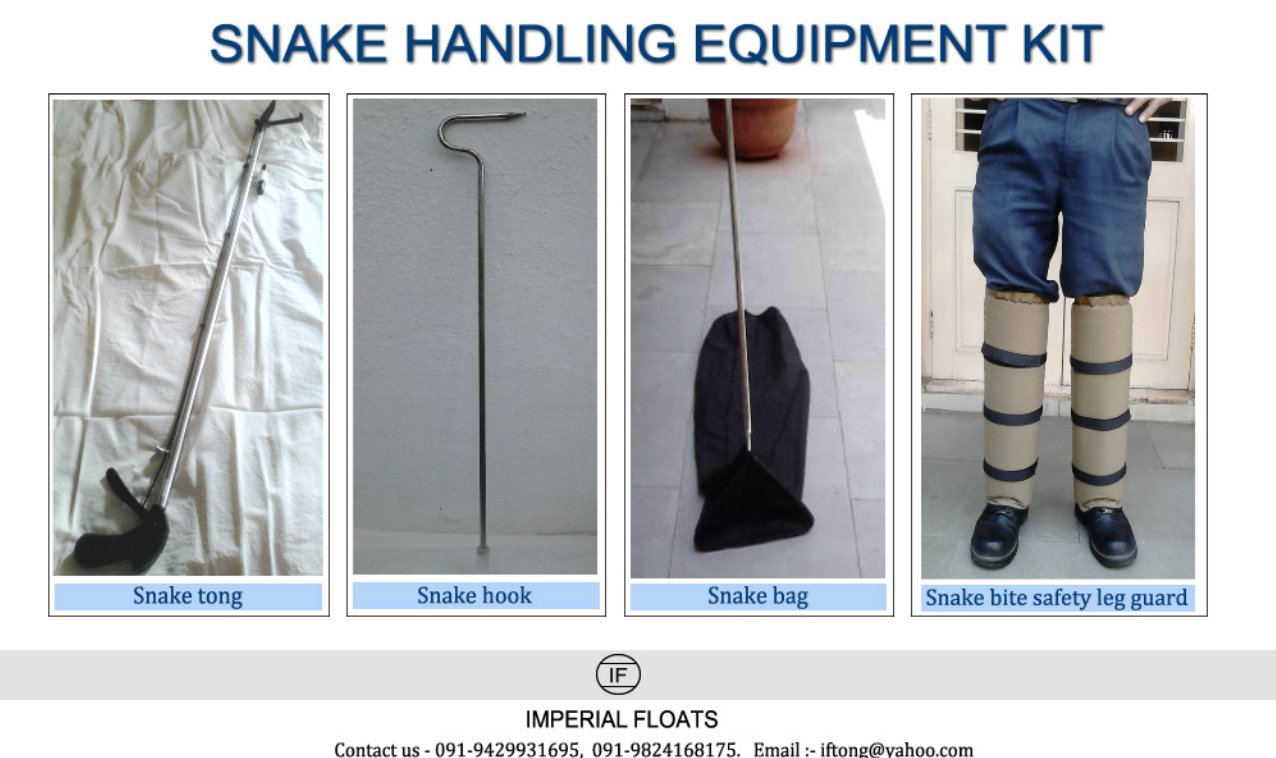 Snake Handling Equipment Kit