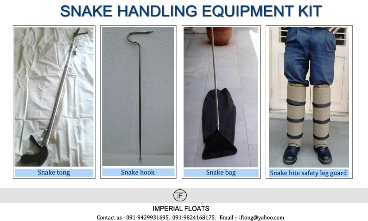 Snake Handling Equipment Kit